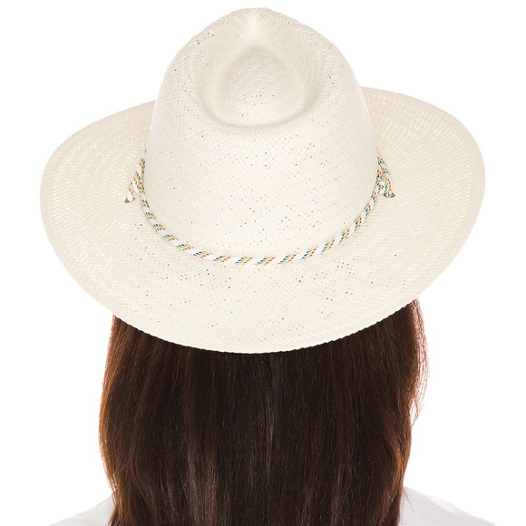 NWT Rag & Bone Womens Packable Rope Fedora Ivory - Picture 2 of 16